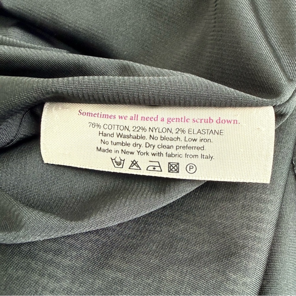 M.M. LaFleur Etsuko Sheath Knee Length 3/4 Sleeve Black White Dress Size 12 - Picture 10 of 10